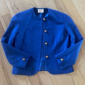 Vintage Royal Blue Pendleton Blazer size 10